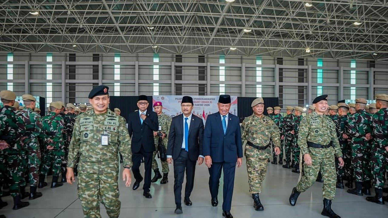1.509 Kadet Unhan Diberangkatkan untuk Mengabdi di Sekolah Rakyat
