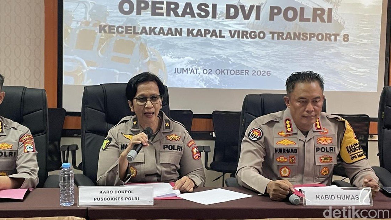12 Jenazah Korban KM Virgo Teridentifikasi, Sisa 17 Belum Diketahui