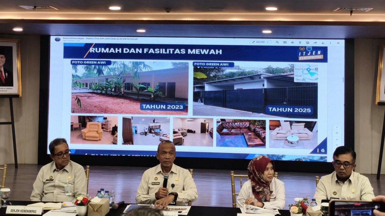 17 Pegawai Lapas Cibinong Disanksi Akibat Klaster Mewah, Satu Dipecat