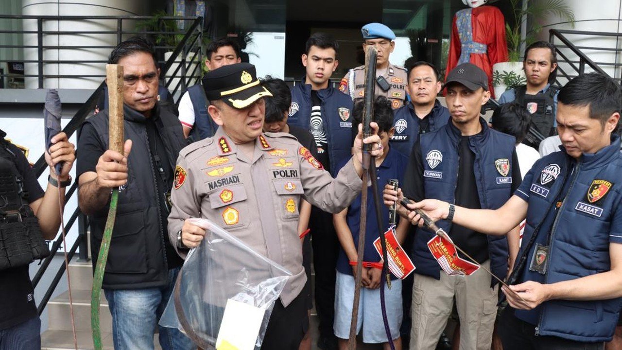 19 Tersangka Tawuran di Jakbar: Dari Kapten Gangster hingga Admin Medsos