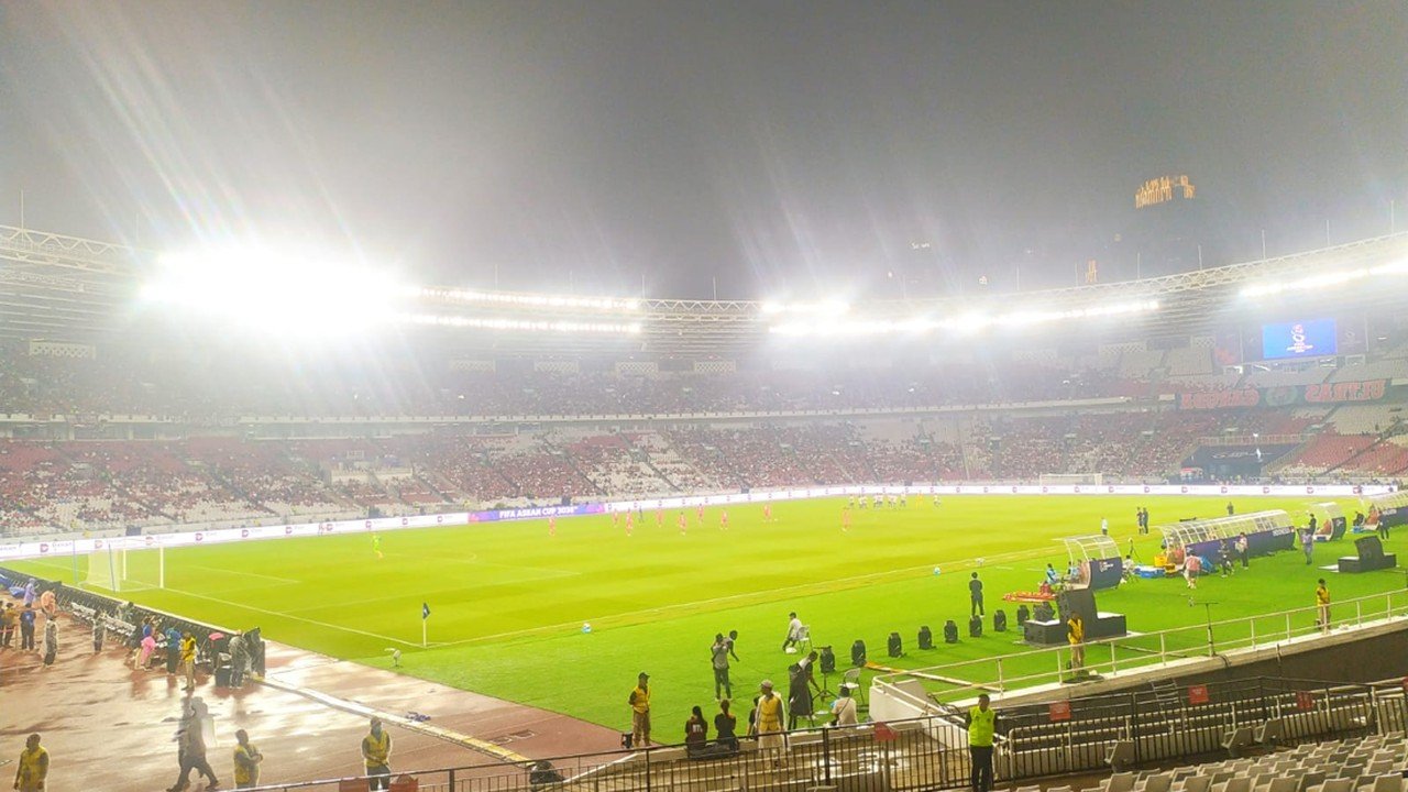 200-an Anak Yatim Rayakan Kemenangan Timnas Indonesia atas Bangladesh