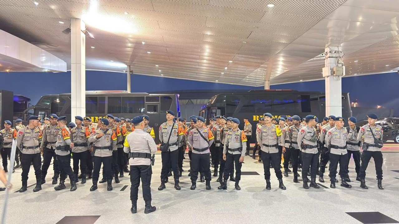 200 Brimob Tambahan Dikerahkan ke Sumsel untuk Perkuat Penanganan Karhutla