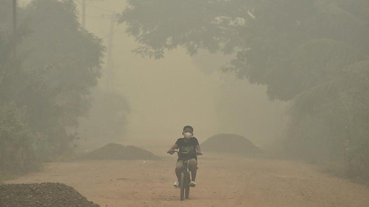 Asap Karhutla Terdeteksi Capai Lapisan Atmosfer Jakarta, Banten, Jabar