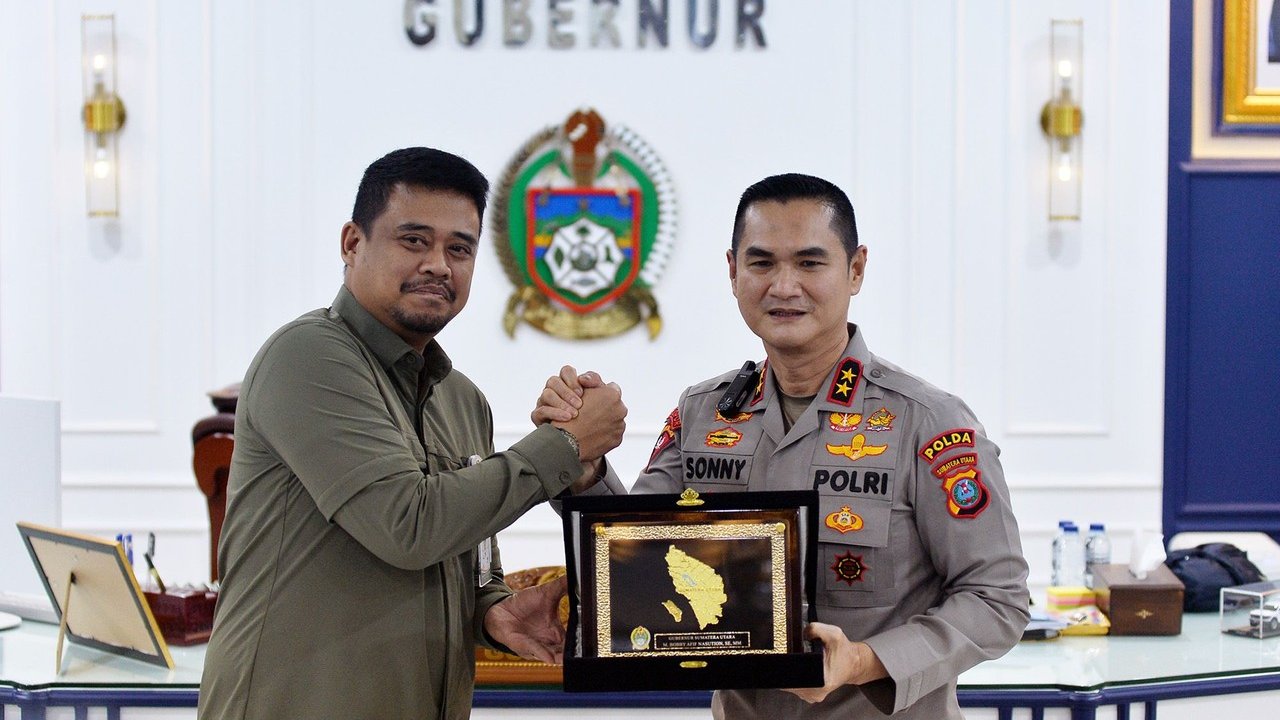 Bobby Nasution Minta Aturan Khusus Pemberantasan Narkoba Bersama Kapolda Sumut Baru