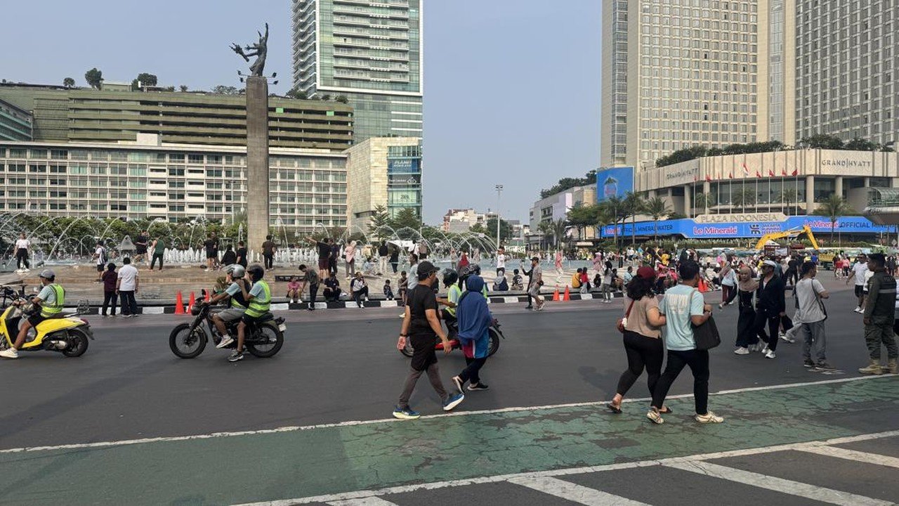 CFD Ditiadakan, Warga Jakarta Antusias Saksikan Jakarta Running Festival