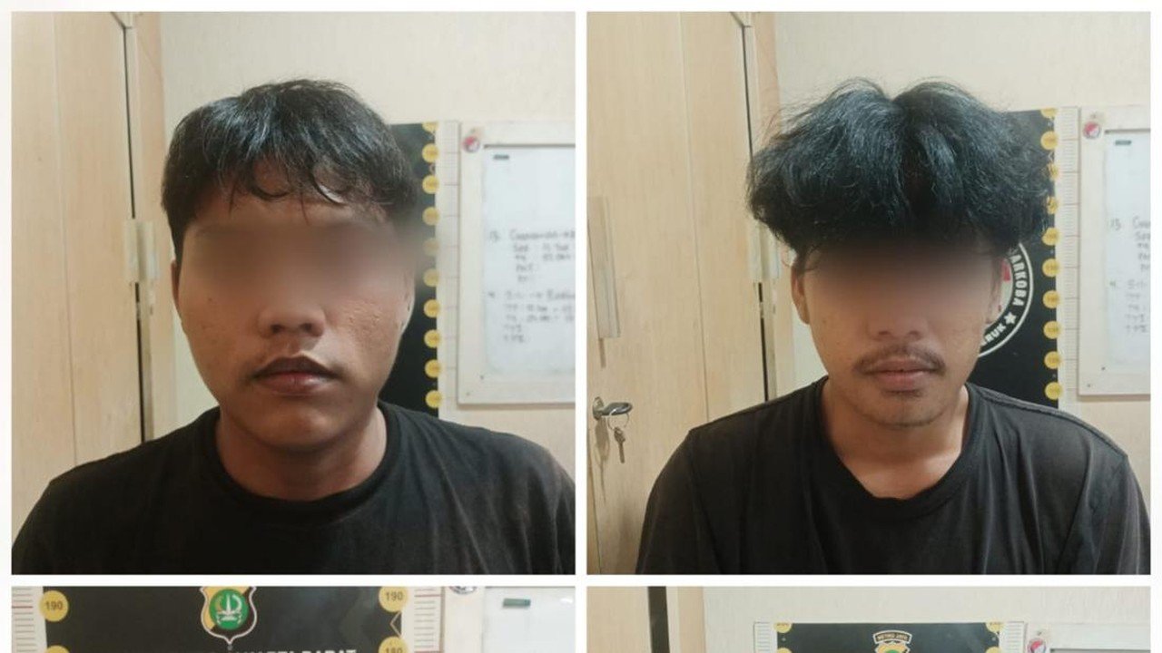 Empat Pria Diringkus Saat Transaksi Tembakau Sintetis di Kebon Jeruk