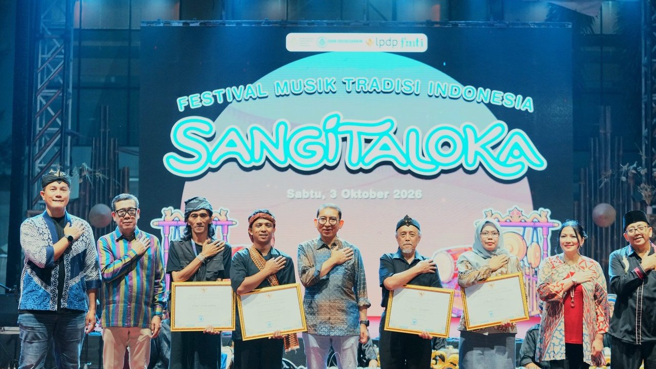 Fadli Zon Buka Festival Musik Tradisi, Tekankan Pelestarian dan Ekonomi Budaya