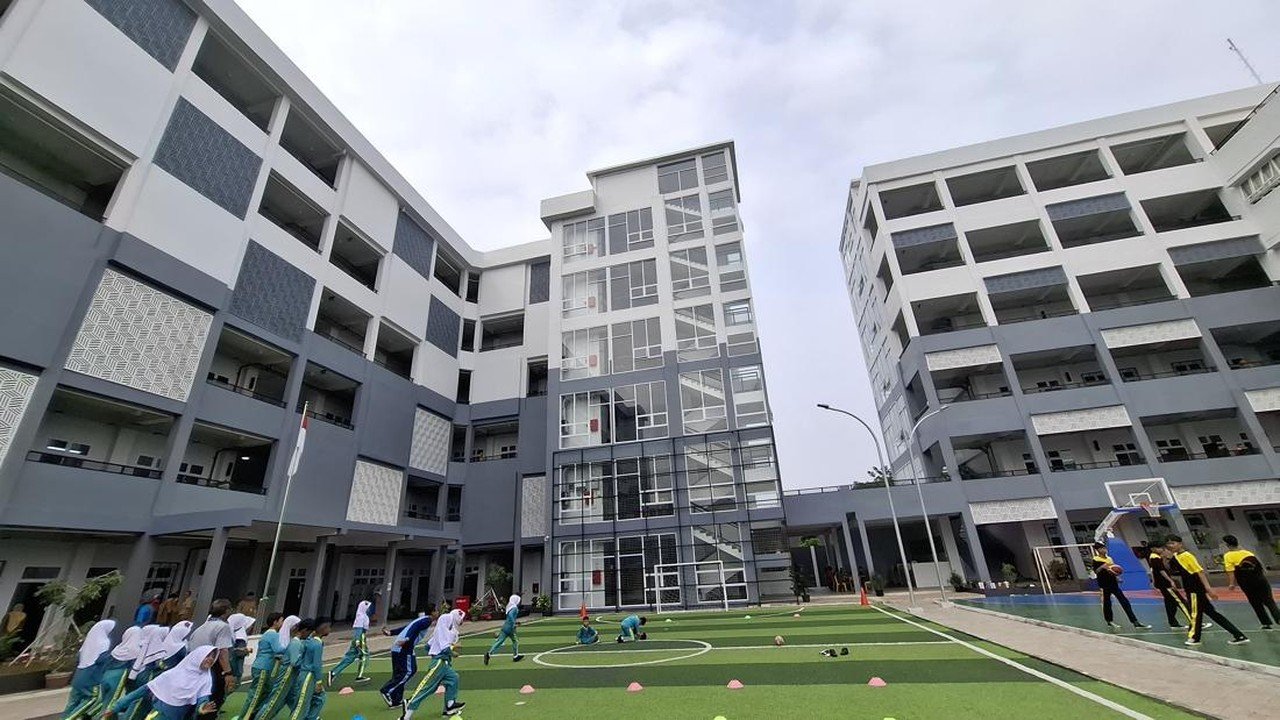 Gedung Sekolah Terintegrasi di Jaktim, Fasilitas Modern Setara Luar Negeri