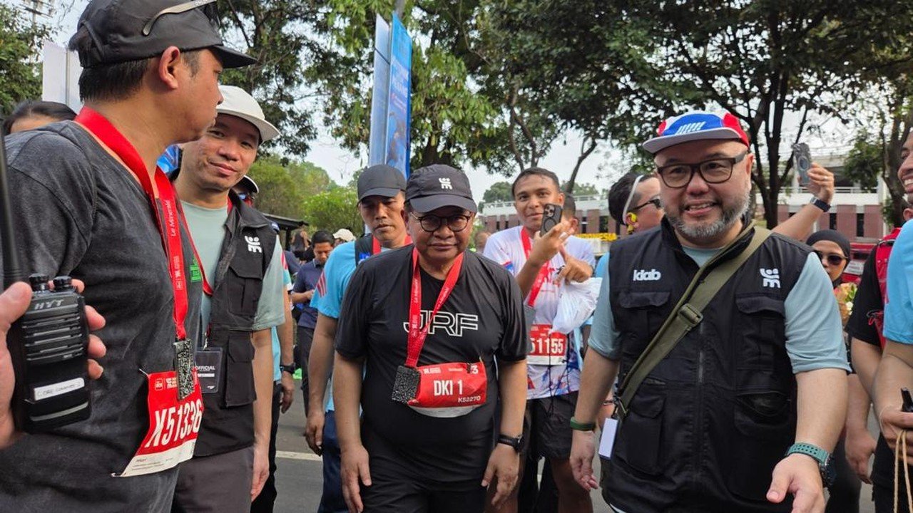 Gubernur Jakarta Tanggapi Isu Pelari Terobos Pembatas di JRF 2026