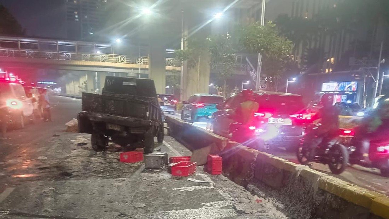 Honda Mobilio Tabrak Pikap di Rasuna Said, Satu Tewas, Sopir Jalani Tes Urine