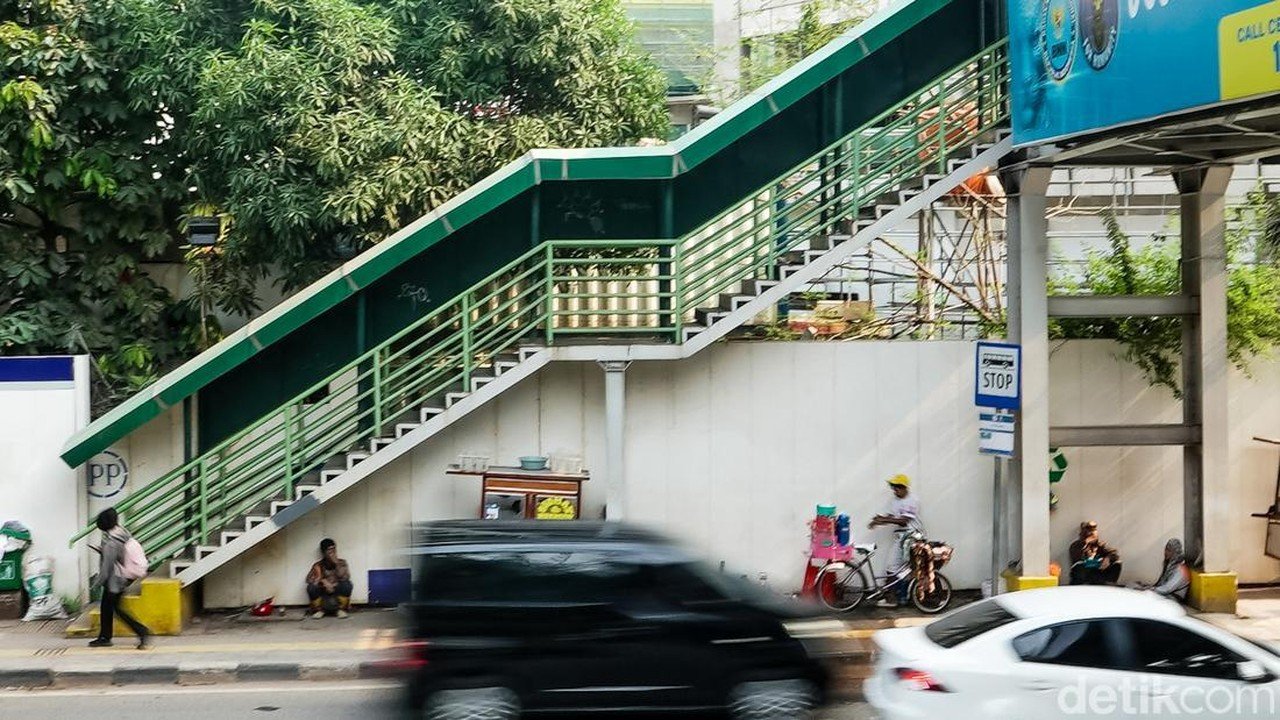 JPO di Jakarta Direvitalisasi dan Dibongkar Mulai 2027