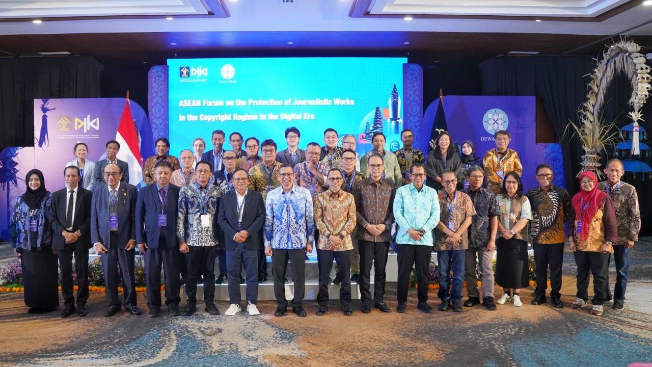 Jurnalis ASEAN Sepakati Deklarasi Bali Lindungi Karya di Era Digital dan AI