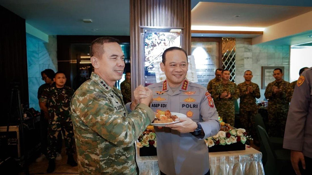 Kapolda dan Wakapolda Hadiri Syukuran HUT Ke-81 TNI, Perkuat Sinergi Polri-TNI