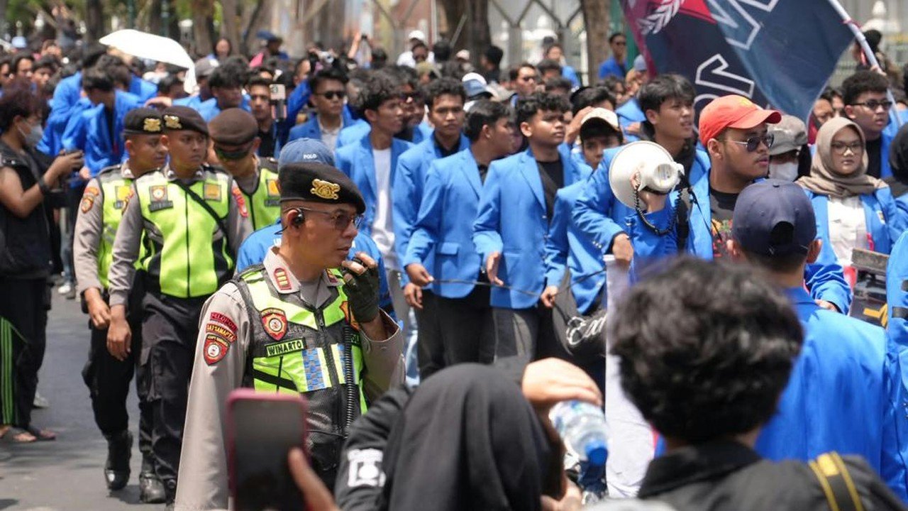 Kapolda DIY Puji Kedewasaan Mahasiswa dalam Demonstrasi Damai