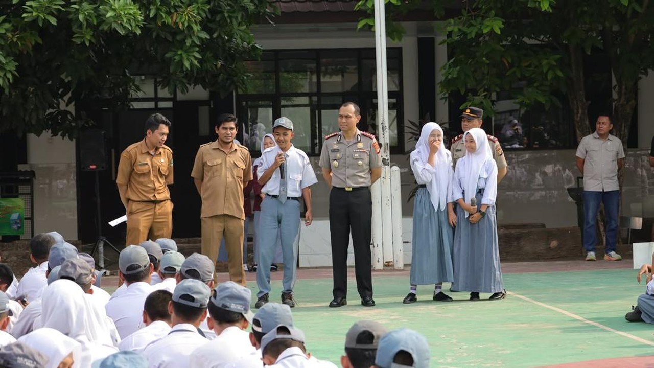 Kapolres Bekasi Imbau Siswa SMK: Berani Tolak Provokasi dan Jauhi Perilaku Negatif
