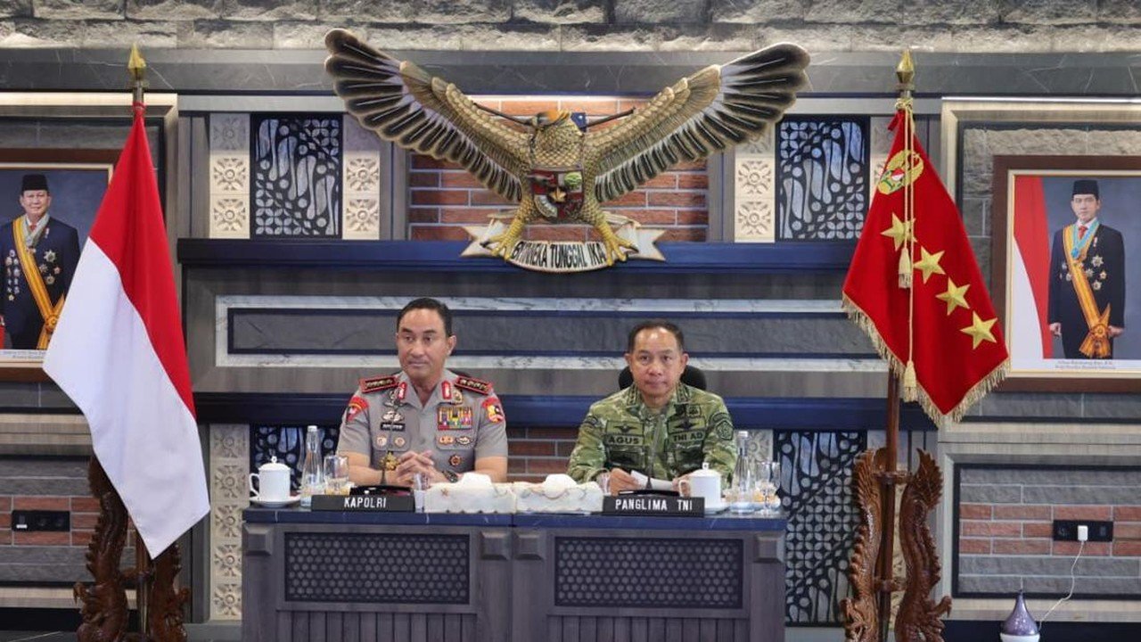 Kapolri dan Panglima TNI Berdialog Bahas Narkoba, Tambang Ilegal, hingga Keamanan Siber