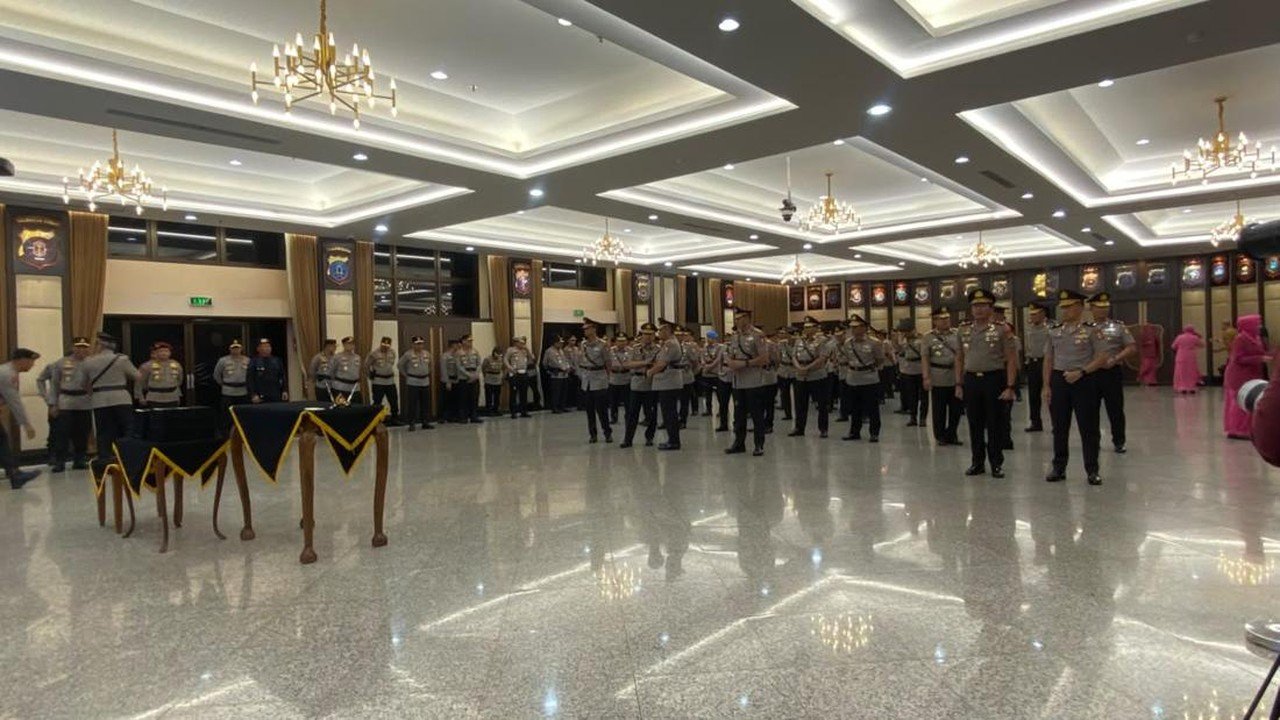 Kapolri Pimpin Sertijab dan Pelantikan Pejabat Utama Polri Malam Ini