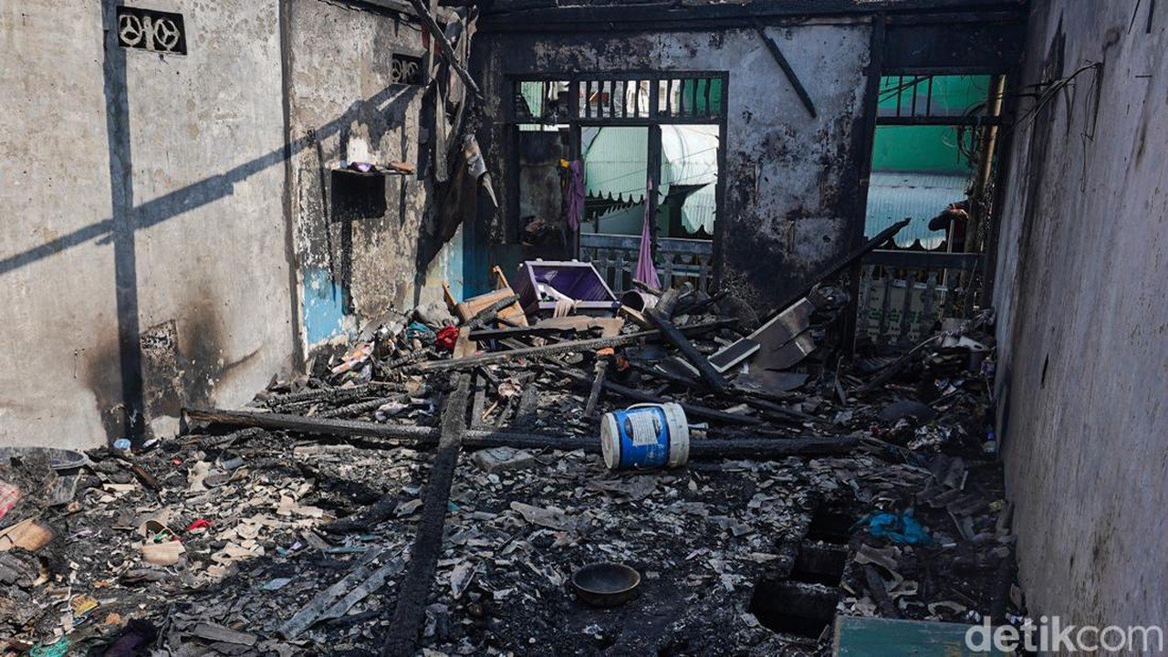 Kebakaran Maut di Penjaringan Tewaskan Nenek dan Cucu, Api Diduga dari Rumah Kosong
