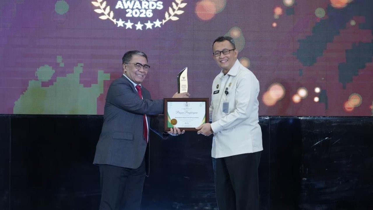 Kemenkumham Dinobatkan Sebagai Pendukung Zakat Terbaik di Grand BAZNAS Awards 2026