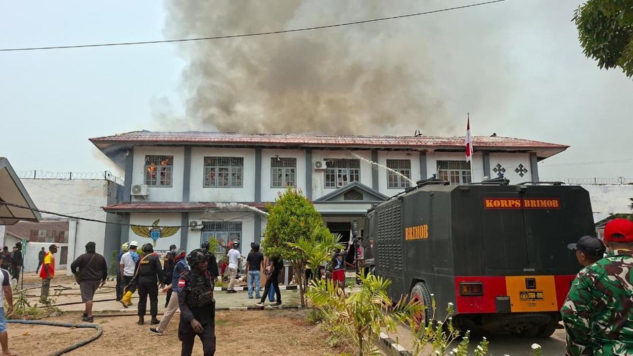 Kerusuhan di Lapas Merauke Dipicu Razia HP, Sejumlah Napi Diduga Kabur