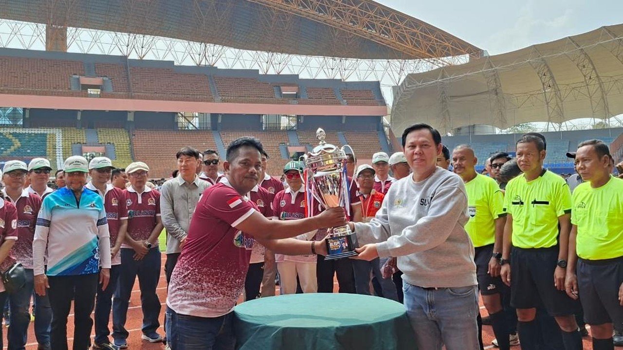 Ketua DPD RI Buka Turnamen Sepak Bola Usia Muda BLiSPI Youth Cup V