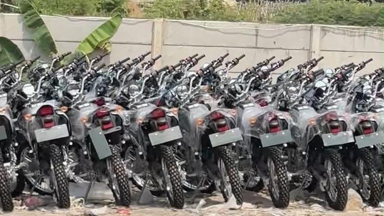 Kodam Jaya Klarifikasi Ratusan Motor Trail di Bekasi Bukan Terbengkalai