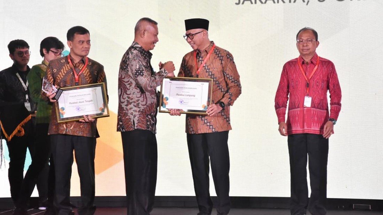 Lampung Terima Penghargaan KPK untuk Pendidikan Antikorupsi
