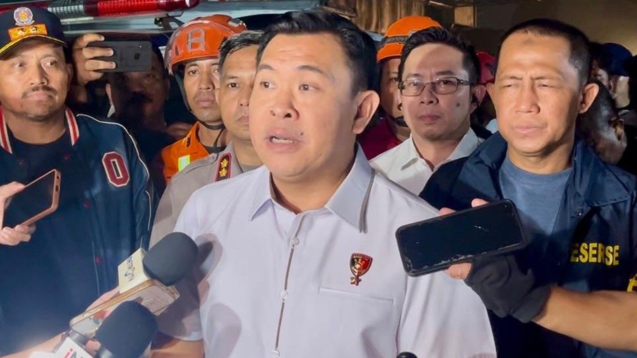 Ledakan Pasar Cimanggis Bukan Bom, Polisi Temukan Tabung Gas Etilen