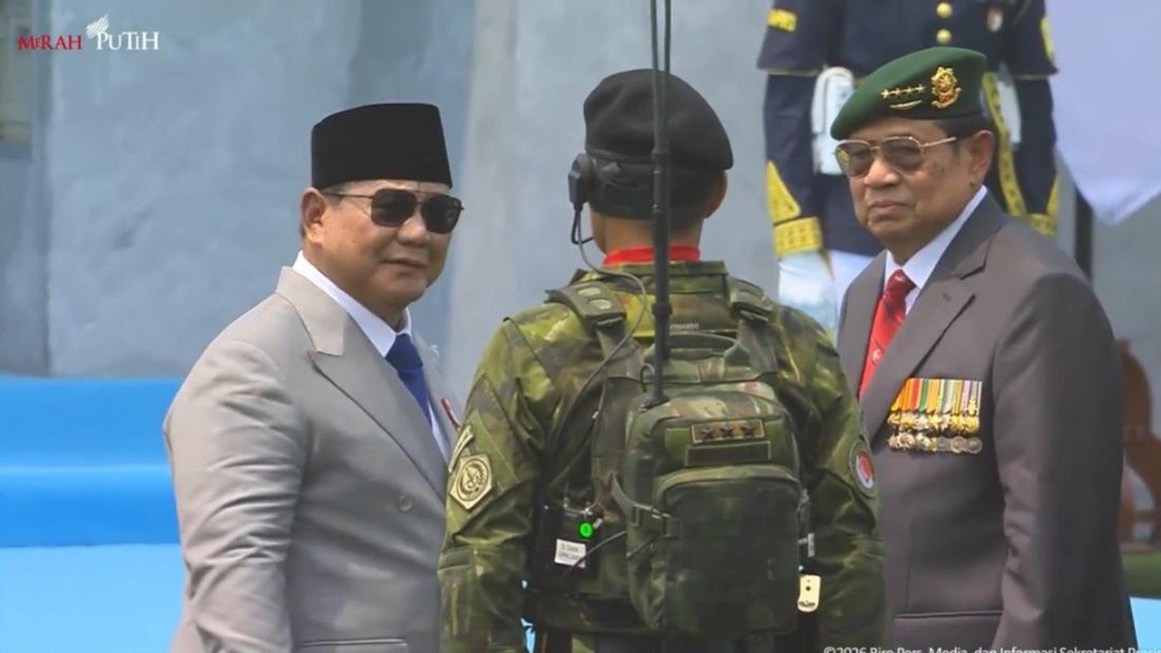Letjen Lucky Avianto, Komandan Upacara HUT TNI yang Disapa Prabowo dan SBY