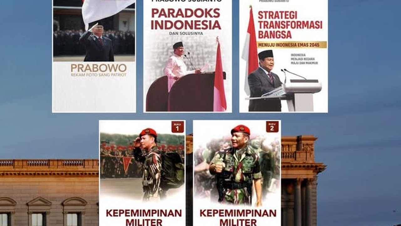 Lima Buku Prabowo Subianto Kini Tersimpan di Library of Congress AS