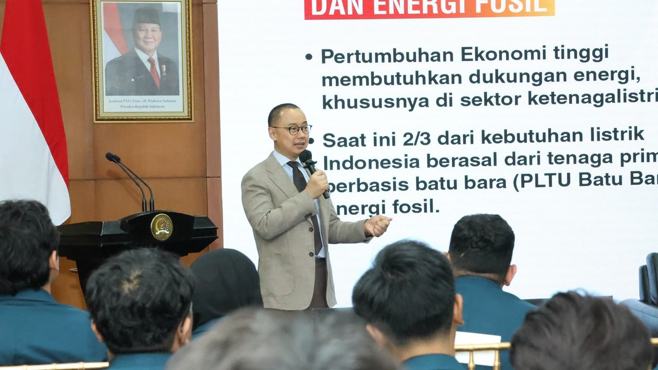 Mahasiswa UB Audiensi dengan Eddy Soeparno, Bahas Percepatan Transisi Energi Nasional