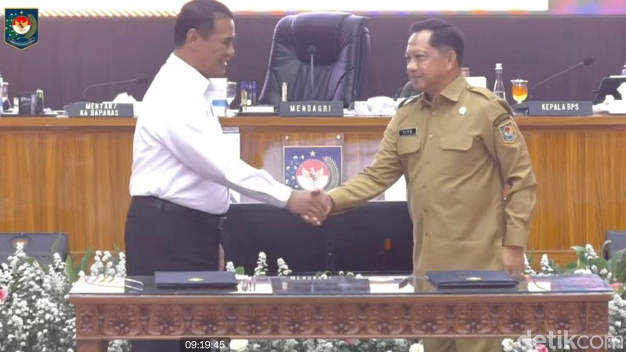 Mendagri dan Mentan Bersinergi Dukung Swasembada Pangan Nasional