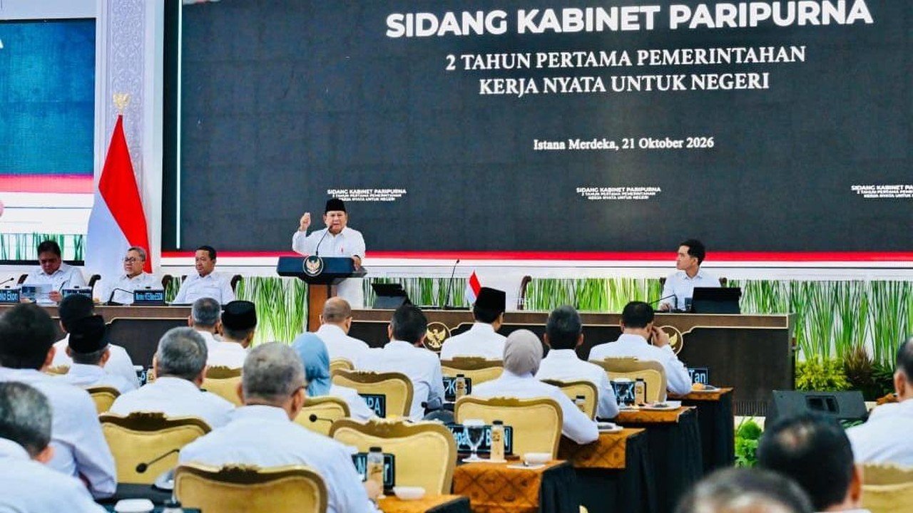Mendagri Hadiri Sidang Kabinet, Dengarkan Arahan Presiden Prabowo soal Kekompakan