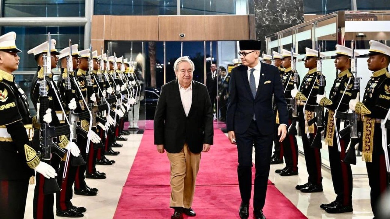 Menlu RI Tekankan 3 Poin Penting kepada Sekjen PBB Guterres