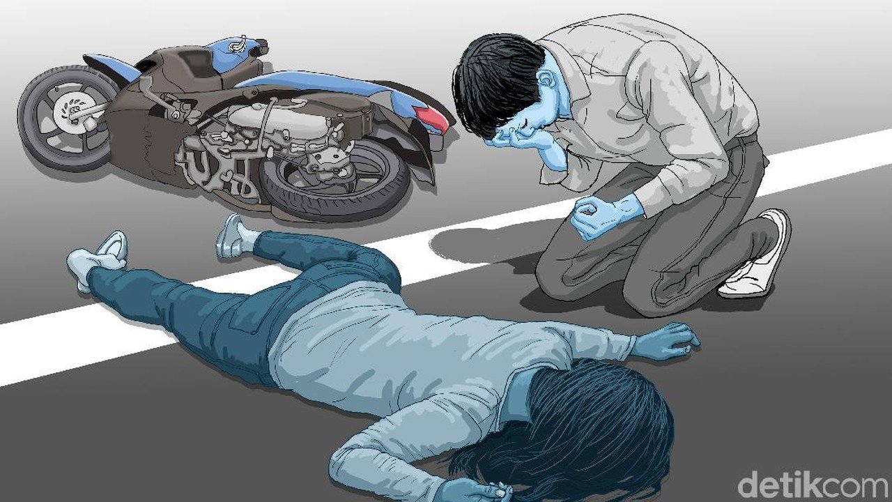 Motor Lawan Arah di Tol Cijago Sebabkan Tabrakan, 1 Tewas