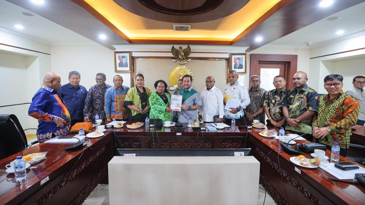 MRP Papua Temui DPD RI, Desak Percepatan Pembentukan Provinsi Papua Utara