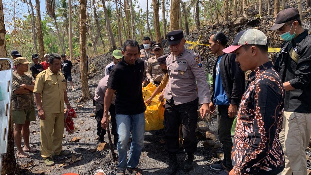 Nenek 74 Tahun Meninggal Terbakar Saat Bakar Daun Kering di Ladang Tulungagung