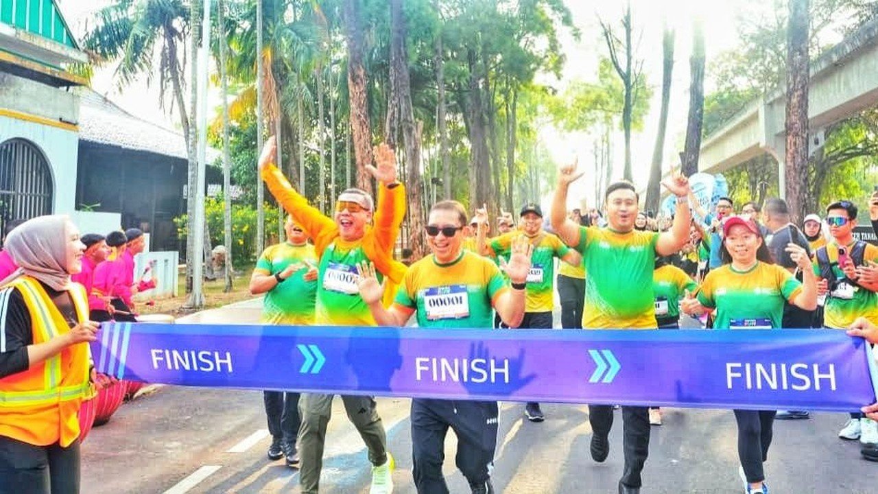 Nusantara Run Sukses Digelar, Ribuan Pelari Rayakan Keberagaman Budaya di TMII