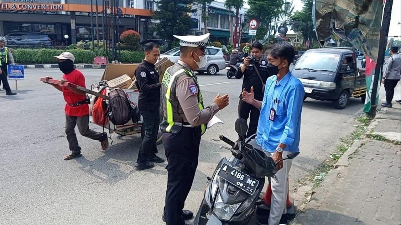 Operasi Patuh Maung di Pandeglang: 160 Pelanggar Lalu Lintas Ditindak dalam Dua Hari