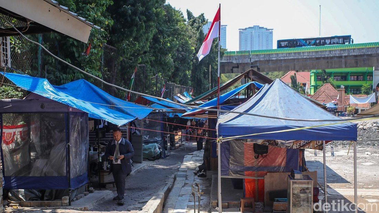 Pasar Taman Puring Direvitalisasi Jadi Taman, Pedagang Pindah ke Lenteng Agung