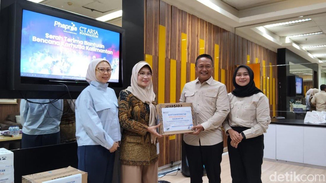 Phapros dan CT ARSA Berikan Bantuan untuk Korban Karhutla Kalimantan