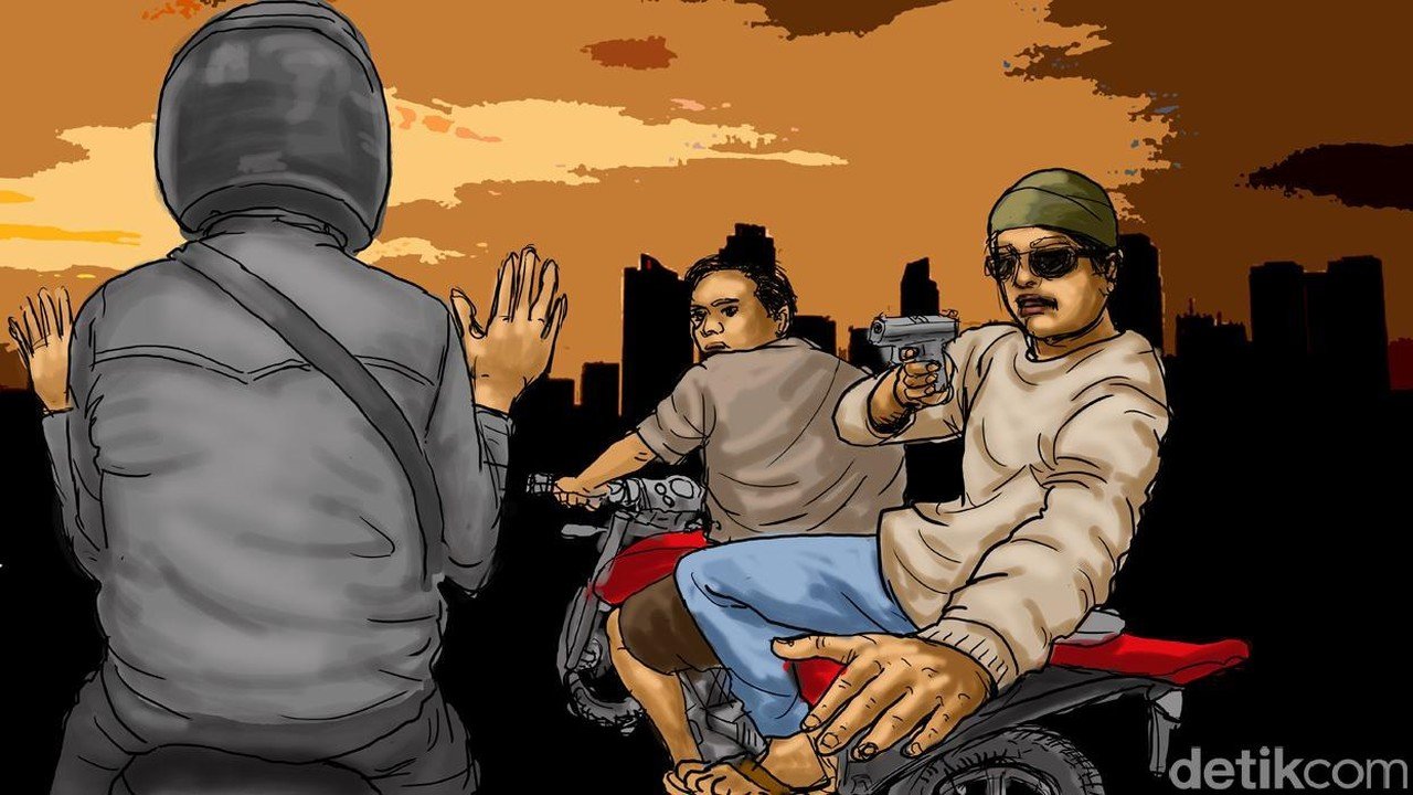 Polisi Bekasi Tangkap Begal, Sita 2 Senpi Rakitan dan Amunisi