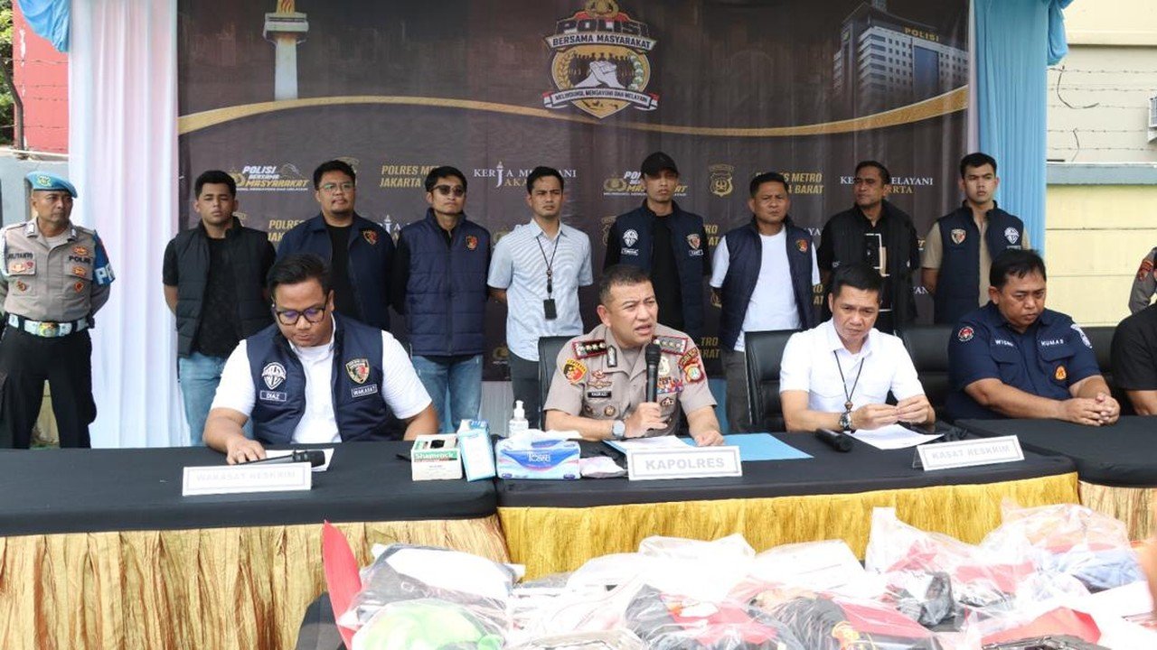 Polres Jakarta Barat Berhasil Amankan 53 Tersangka dalam 43 Kasus Pencurian
