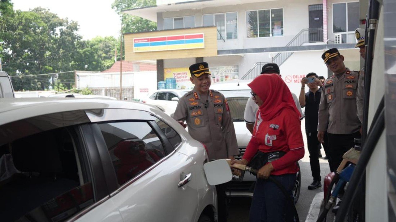 Polresta Bogor Pastikan Ketersediaan dan Distribusi BBM Aman di Sejumlah SPBU