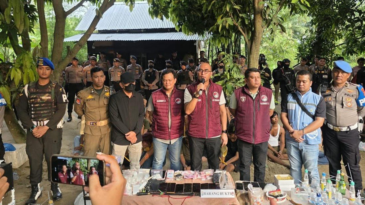 Polri Berantas Narkoba di Sumut: 36 Orang Ditangkap, Ratusan Gram Sabu Disita