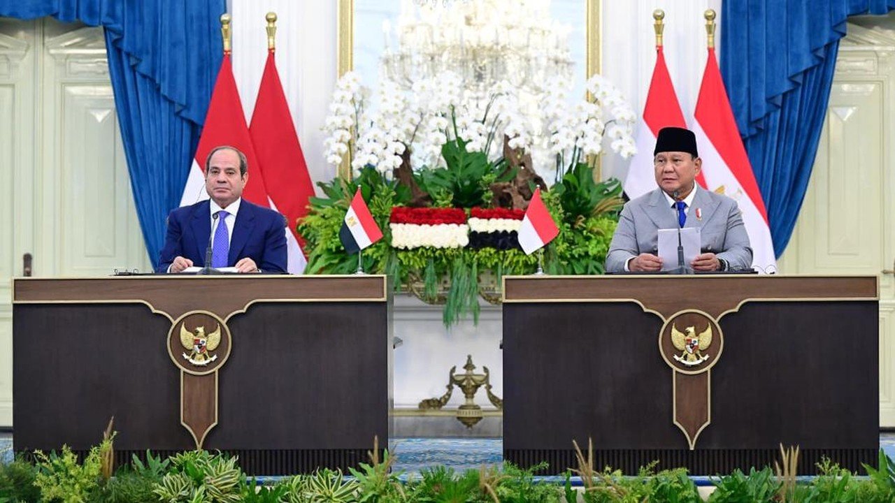 Prabowo dan El-Sisi Bersatu Serukan Kecaman untuk Israel Terkait Palestina
