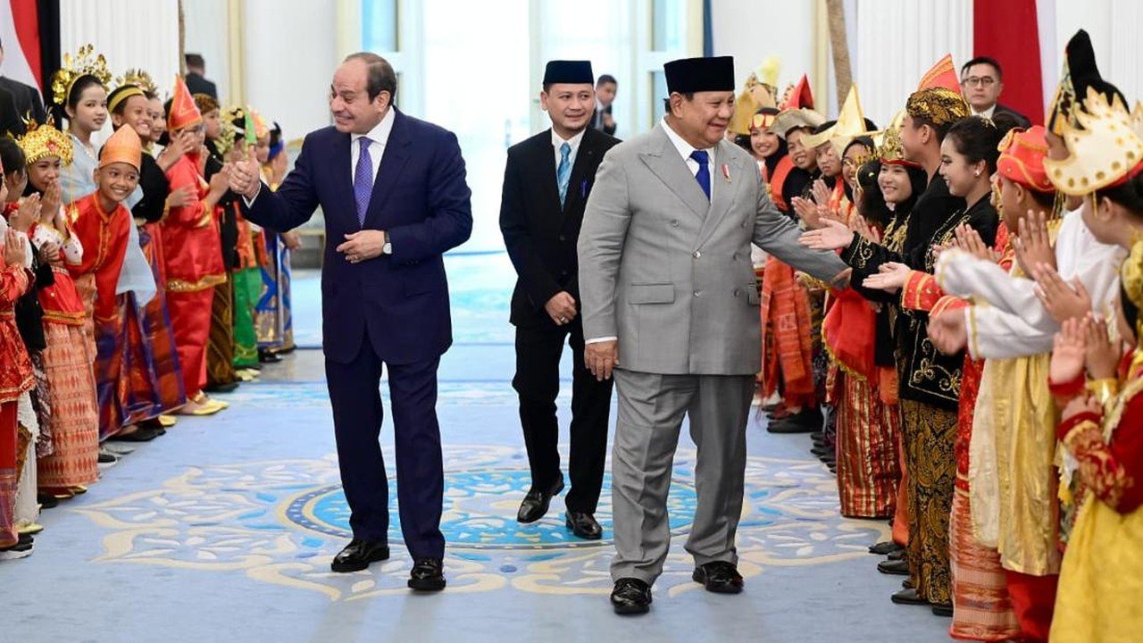 Prabowo dan El-Sisi Perkuat Hubungan Historis RI-Mesir Lewat Jamuan Makan Siang
