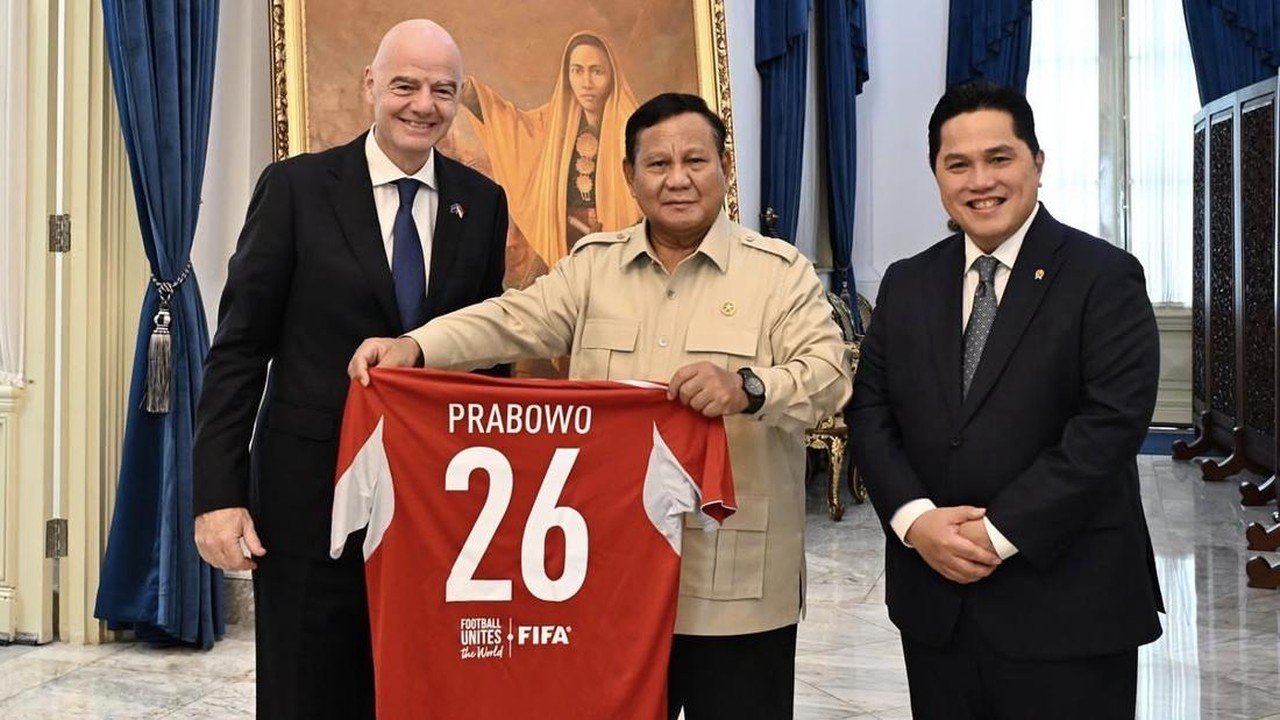Prabowo dan Presiden FIFA Gianni Infantino Bertemu, Bahas Pengembangan Sepak Bola Nasional