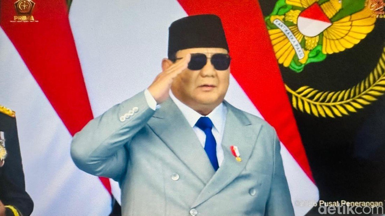 Prabowo Pimpin Langsung Upacara HUT ke-81 TNI, Resmikan Sejumlah Satuan Baru