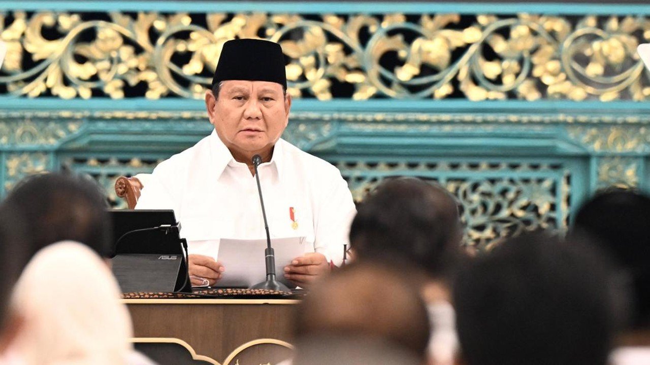 Prabowo Pimpin Rapat Kabinet di Istana Bogor Bahas Evaluasi Program Asta Cita